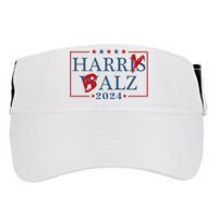 Funny Harris Walz 24 Harry Balz 2024 Meme Democratics Vote Adult Drive Performance Visor