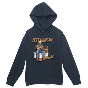 Feet Hangin We Bangin Trump Duck Hunting Urban Pullover Hoodie