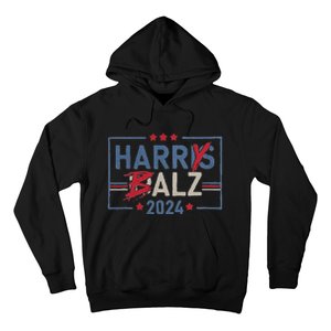 Funny Harris Walz 24 Harry Balz 2024 Hoodie