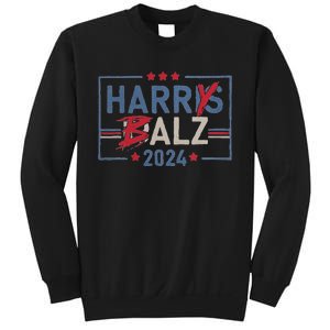 Funny Harris Walz 24 Harry Balz 2024 Sweatshirt