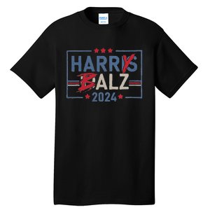 Funny Harris Walz 24 Harry Balz 2024 Tall T-Shirt