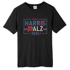 Funny Harris Walz 24 Harry Balz 2024 Tall Fusion ChromaSoft Performance T-Shirt