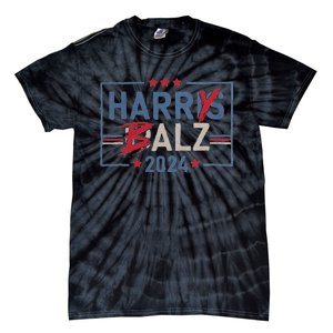 Funny Harris Walz 24 Harry Balz 2024 Tie-Dye T-Shirt