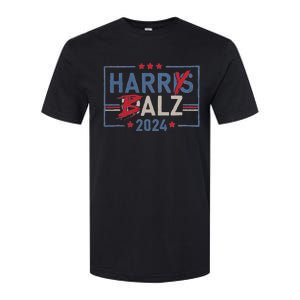 Funny Harris Walz 24 Harry Balz 2024 Softstyle CVC T-Shirt