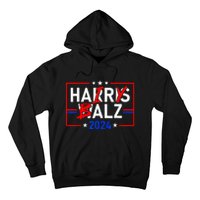 Funny Harris Walz 24 Hairy Balz 2024 Meme Democratics Vote Hoodie