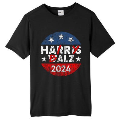 Funny Harris Walz 24 Hairy Balz 2024 Democratics Vote Tall Fusion ChromaSoft Performance T-Shirt