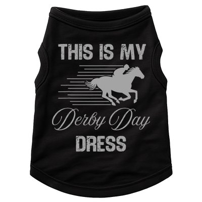 Fancy Hats Women This Is My Derby Day Dress Funny Doggie Tank