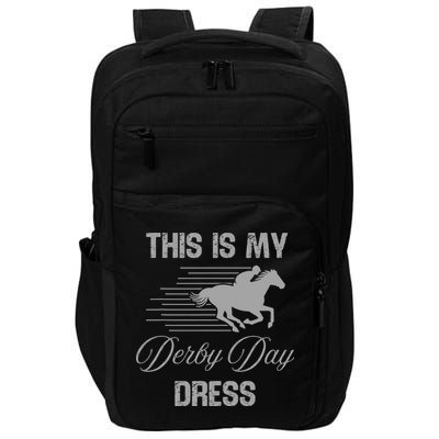 Fancy Hats Women This Is My Derby Day Dress Funny Impact Tech Backpack