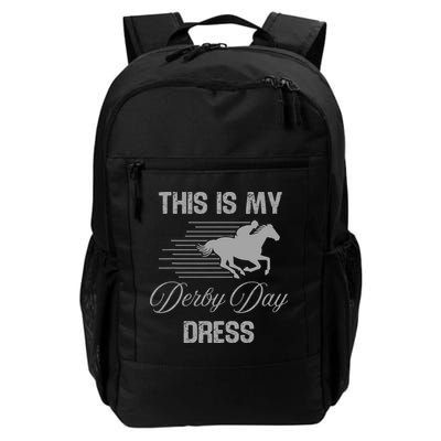 Fancy Hats Women This Is My Derby Day Dress Funny Backpack
