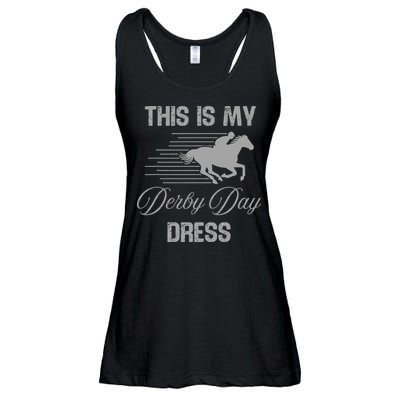 Fancy Hats Women This Is My Derby Day Dress Funny Ladies Essential Flowy Tank