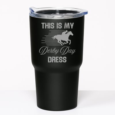 Fancy Hats Women This Is My Derby Day Dress Funny Tumbler