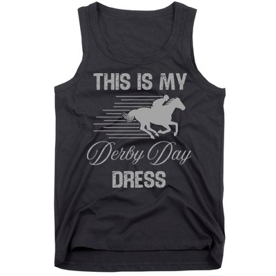 Fancy Hats Women This Is My Derby Day Dress Funny Tank Top