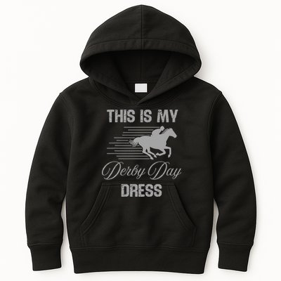 Fancy Hats Women This Is My Derby Day Dress Funny Kids Hoodie