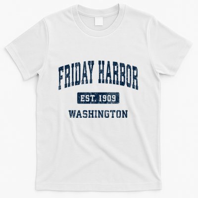 Friday Harbor Washington Wa Vintage Athletic Sports T-Shirt