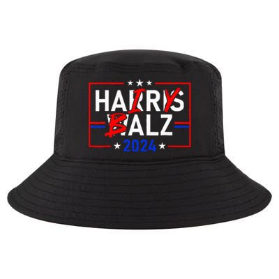 Funny Harris Walz 24 Hairy Balz 2024 Meme Democratics Vote Cool Comfort Performance Bucket Hat