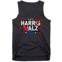 Funny Harris Walz 24 Harry Balz 2024 Meme Democratics Vote Tank Top