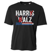 Funny Harris Walz 24 Harry Balz 2024 Meme Democratics Vote Cooling Performance Crew T-Shirt