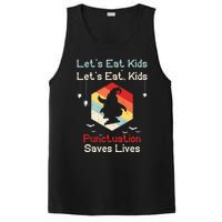 Funny Halloween Witch Lets Eat Kids Punctuation Saves Lives PosiCharge Competitor Tank