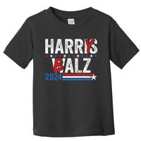 Funny Harris Walz 24 Harry Balz 2024 Meme Democratics Vote Toddler T-Shirt