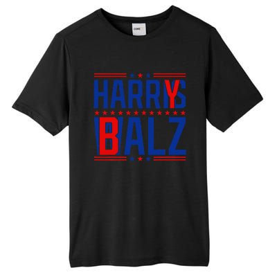 Funny Harris Walz 24 Harry Balz 2024 Meme Democratics Vote Tall Fusion ChromaSoft Performance T-Shirt