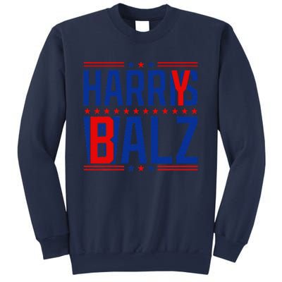 Funny Harris Walz 24 Harry Balz 2024 Meme Democratics Vote Sweatshirt