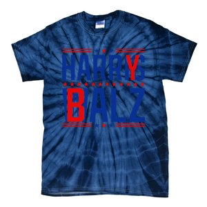 Funny Harris Walz 24 Harry Balz 2024 Meme Democratics Vote Tie-Dye T-Shirt