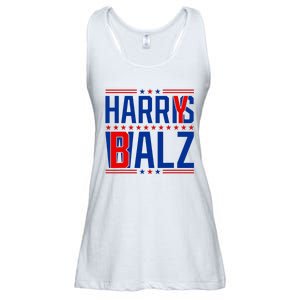 Funny Harris Walz 24 Harry Balz 2024 Meme Democratics Vote Ladies Essential Flowy Tank