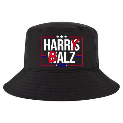 Funny Harris Walz 24 Harry Balz 2024 Political Meme Cool Comfort Performance Bucket Hat