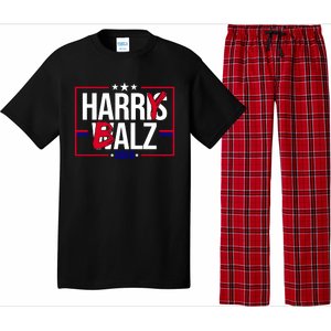 Funny Harris Walz 24 Harry Balz 2024 Political Meme Pajama Set