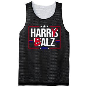 Funny Harris Walz 24 Harry Balz 2024 Political Meme Mesh Reversible Basketball Jersey Tank