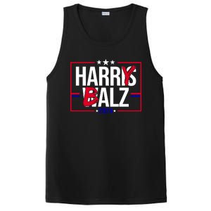 Funny Harris Walz 24 Harry Balz 2024 Political Meme PosiCharge Competitor Tank