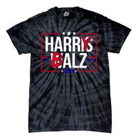 Funny Harris Walz 24 Harry Balz 2024 Political Meme Tie-Dye T-Shirt