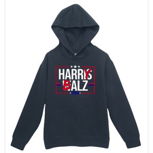 Funny Harris Walz 24 Harry Balz 2024 Political Meme Urban Pullover Hoodie