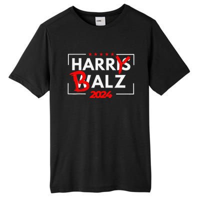 Funny Harris Walz 24 Hairy Balz 2024 Meme Democratics Vote Tall Fusion ChromaSoft Performance T-Shirt