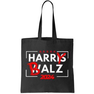 Funny Harris Walz 24 Hairy Balz 2024 Meme Democratics Vote Tote Bag