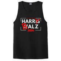 Funny Harris Walz 24 Hairy Balz 2024 Meme Democratics Vote PosiCharge Competitor Tank