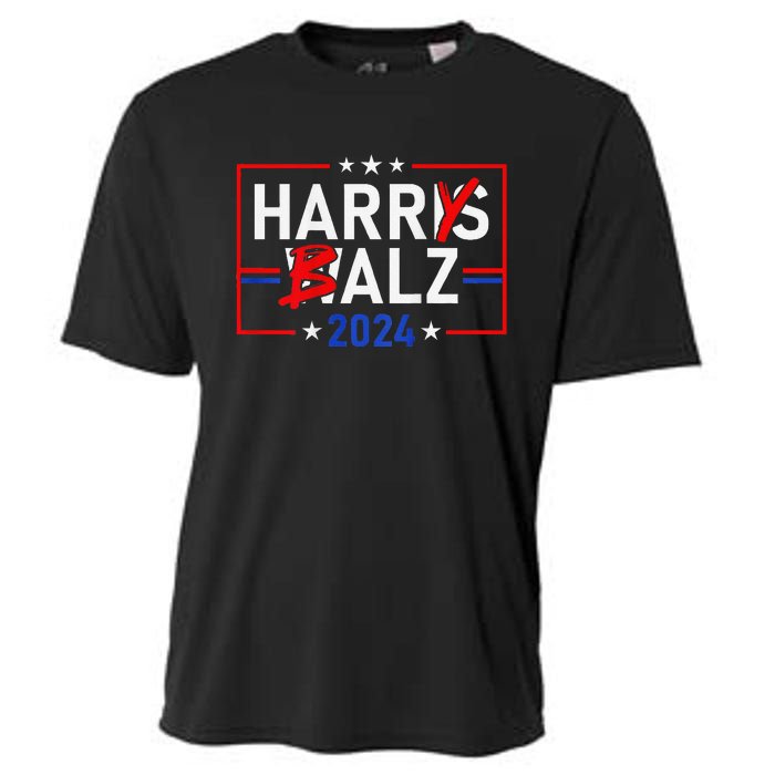 Funny Harris Walz 24 Harry Balz 2024 Meme Democratics Cooling Performance Crew T-Shirt