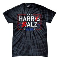 Funny Harris Walz 24 Harry Balz 2024 Meme Democratics Tie-Dye T-Shirt