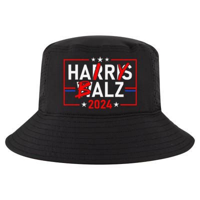 Funny Harris Walz 24 Hairy Balz 2024 Meme Democratics Vote Cool Comfort Performance Bucket Hat