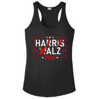 Funny Harris Walz 24 Hairy Balz 2024 Meme Democratics Vote Ladies PosiCharge Competitor Racerback Tank