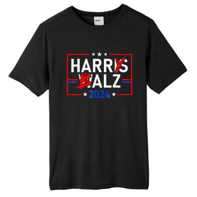 Funny Harris Walz 24 Harry Balz 2024 Meme Democratics Vote Tall Fusion ChromaSoft Performance T-Shirt