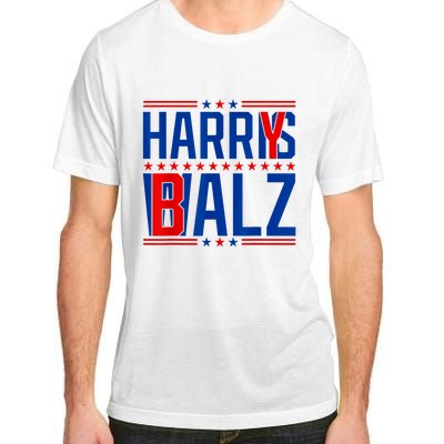 Funny Harris Walz 24 Harry Balz 2024 Meme Democratics Vote Adult ChromaSoft Performance T-Shirt