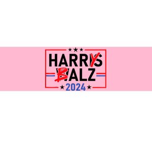 Funny Harris Walz 24 Harry Balz 2024 Meme Democratics Vote Bumper Sticker