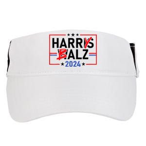 Funny Harris Walz 24 Harry Balz 2024 Meme Democratics Vote Adult Drive Performance Visor