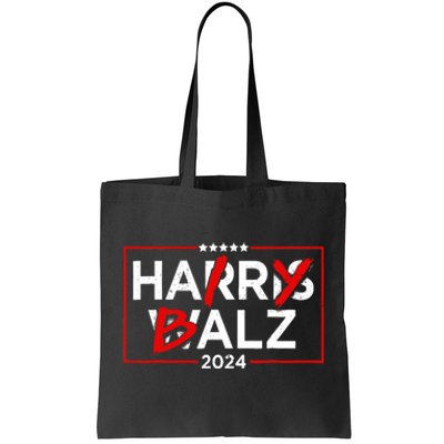 Funny Harris Walz 24 Hairy Balz 2024 Meme Democratics Vote Tote Bag