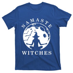 Funny Halloween Witch Yoga Namaste Cute Design Meaningful Gift T-Shirt