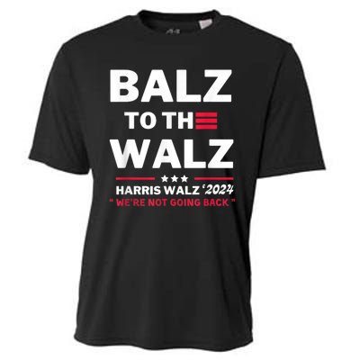 Funny Harris Waltz Election Balz To The Walz Cooling Performance Crew T-Shirt