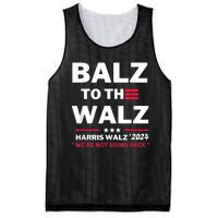 Funny Harris Waltz Election Balz To The Walz Mesh Reversible Basketball Jersey Tank