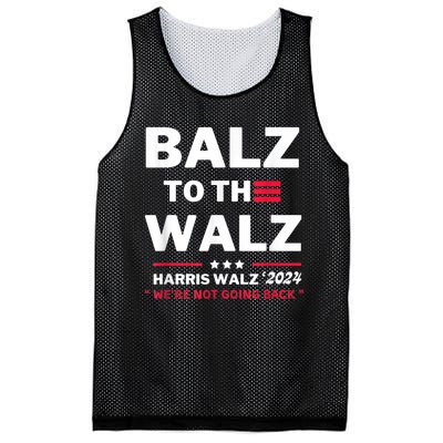 Funny Harris Waltz Election Balz To The Walz Mesh Reversible Basketball Jersey Tank