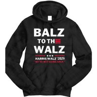 Funny Harris Waltz Election Balz To The Walz Tie Dye Hoodie